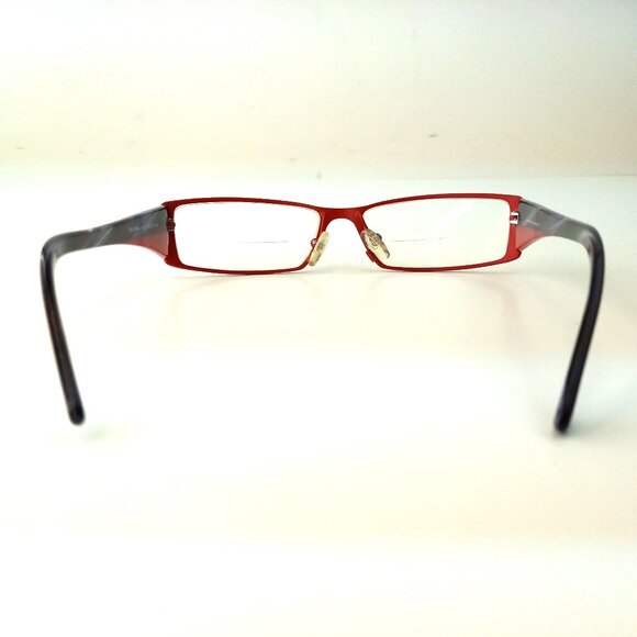 ETRO Eyeglasses Frame MOD VE H72 Red with Black Unisex Size 55/15/145 - Picture 4 of 8